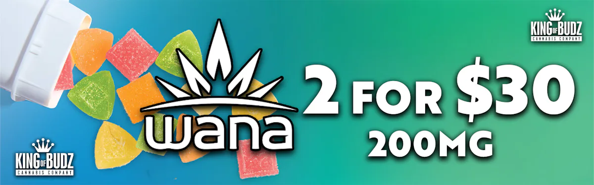 Wana Gummies 2/$30 Excludes Quicks