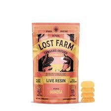 Product CL Kiva Lost Farm Live Resin Gummies - Juicy Peach 100mg (10pk)