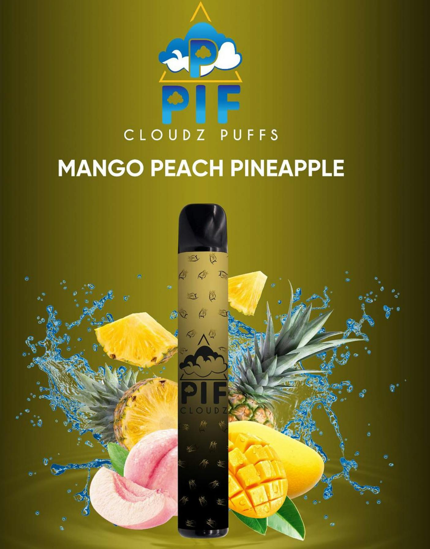 PIF Cloudz Puffs- Mango Pineapple by PIF Cloudz Puffs