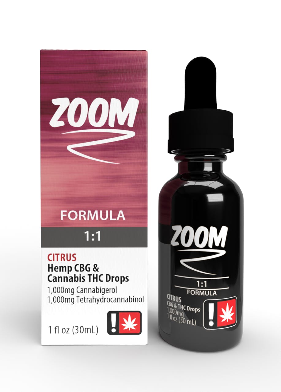 Angel Tincture | ZOOM Formula CBG & THC | Hippy Trip
