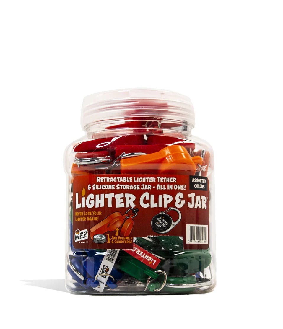 Lighter Tether Clip with Jar
