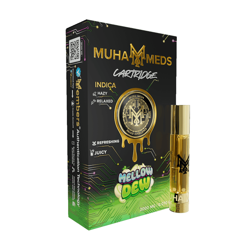 Muha Meds | Vape Cart - 2g - Mellow Dew