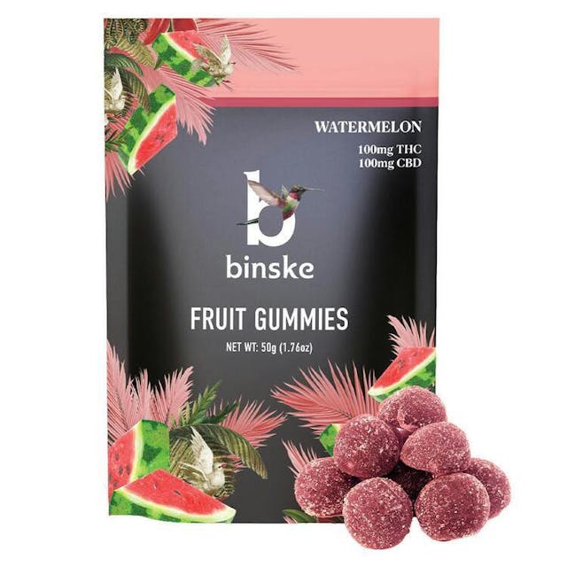 BINSKE - Fruit Gummies - THC | CBD - Watermelon