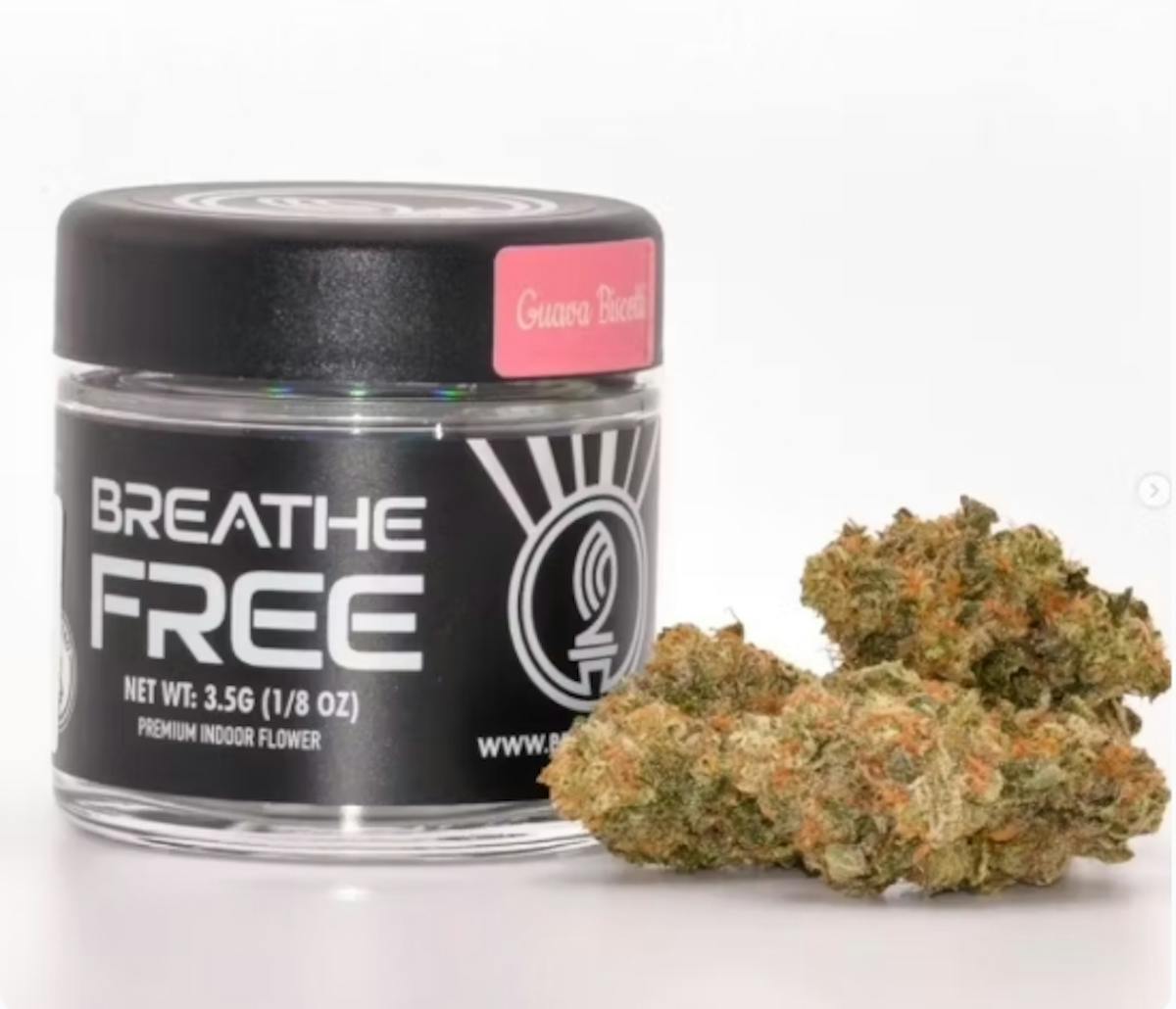 Photo of Guava Biscotti 3.5g Flower Breathe Free