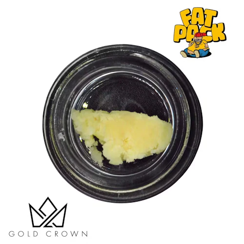 Gold Crown x Fat Pack - 1g Budder - Blockberry