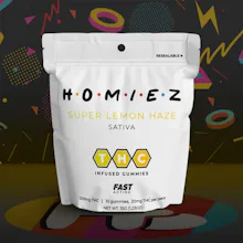Homiez - 200mg Gummies - Super Lemon Haze