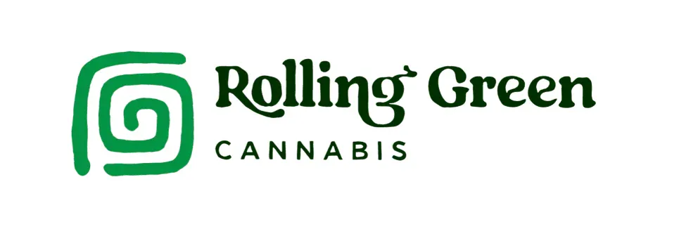 Rolling Green Cannabis logo