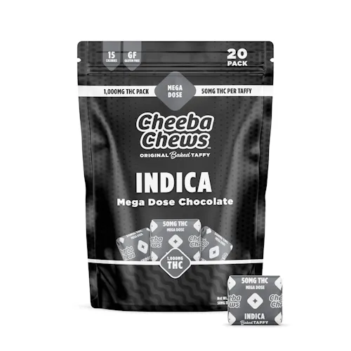 Cheeba Chews | Chocolate Taffy | Sleepy | 2 THC : 1 CBN | 20pk/100mg-2