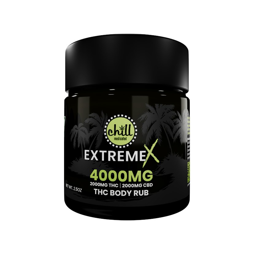 Extreme X Body Rub | 2000mg THC : 2000mg CBD