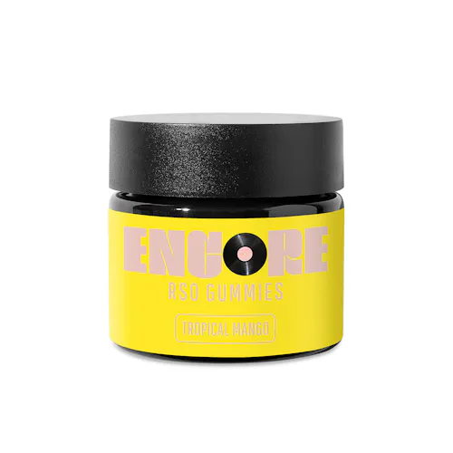 Tropical Mango | 25 mg RSO Gummies | 22ct-active