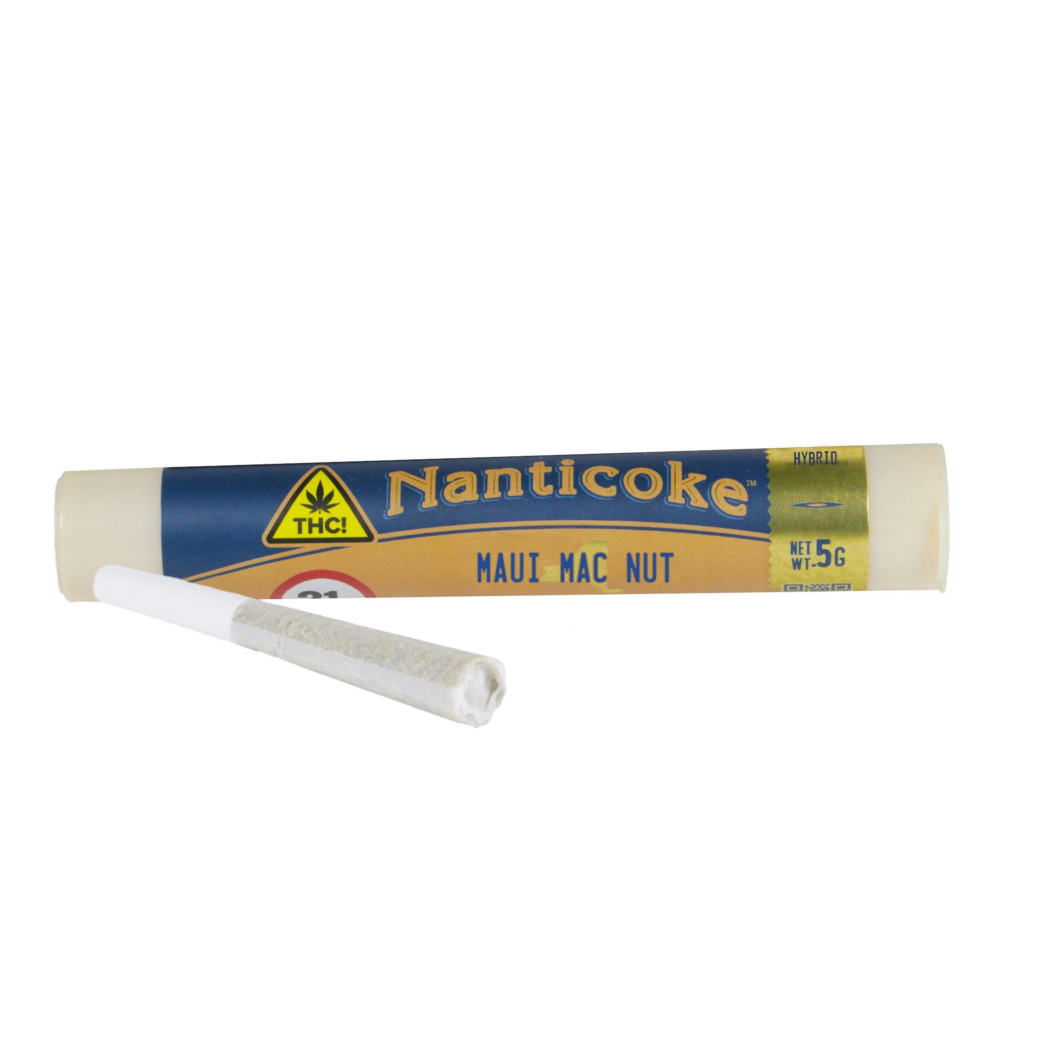 Nanticoke Maui Macnut | Single - PRE_ROLLS cannabis product, .5g
