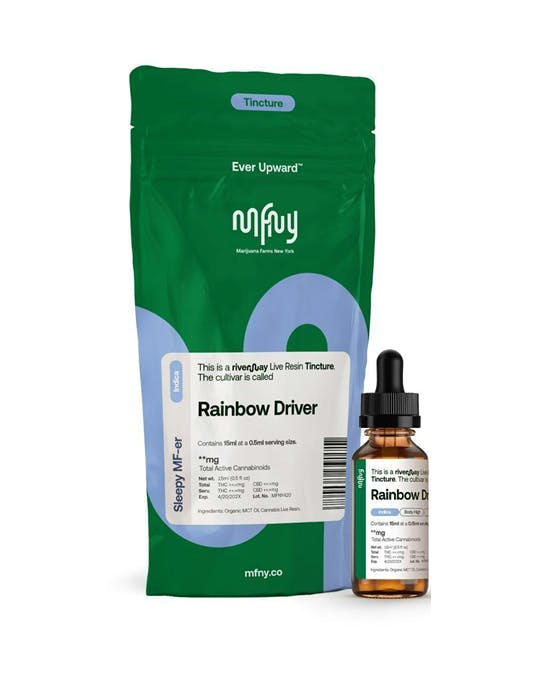 MFNY Rainbow Driver Live Resin Tincture 15ml