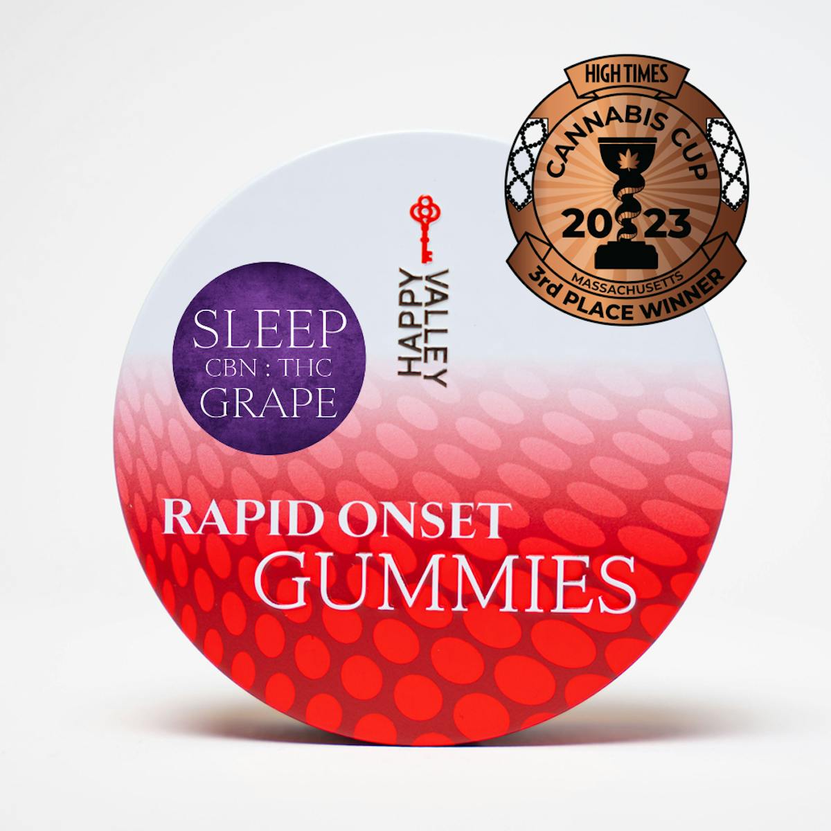 Photo of Happy Valley Gummies Grape Rapid Onset(SLEEP) 2:1 – 200mgCBN-100mgTHC