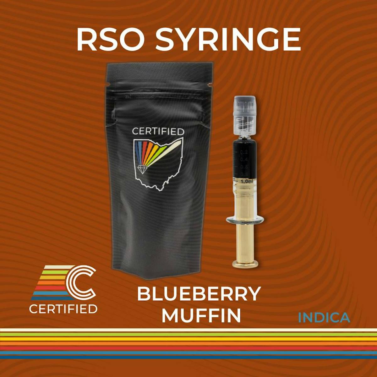 Photo of Blueberry Muffin RSO Syringe