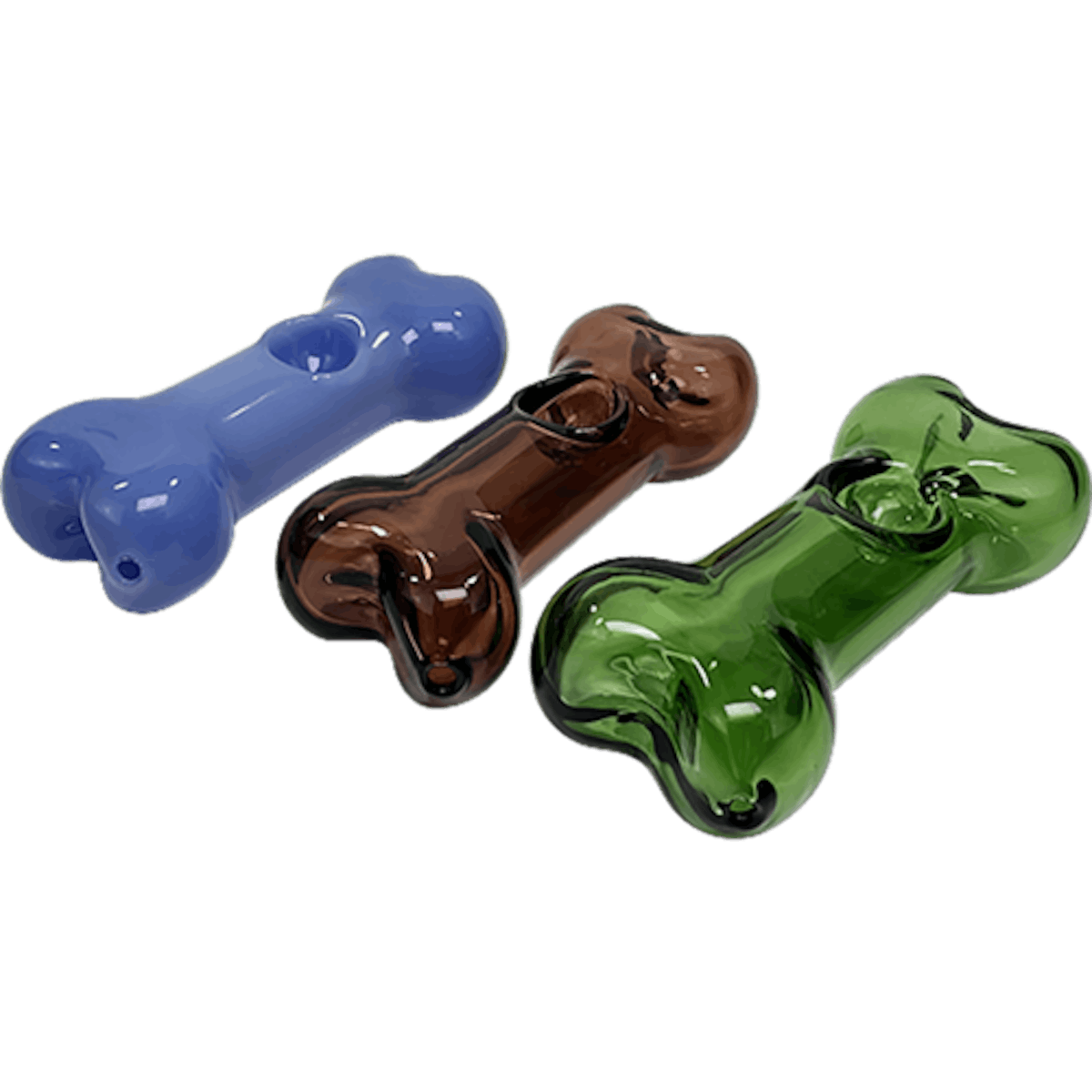 Image of 4″ Dog Bone Shaped Spoon Hand Pipe