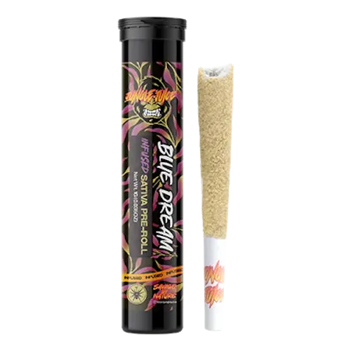 Jungle Juice Blue Dream Infused Tarantula Preroll Rec-1