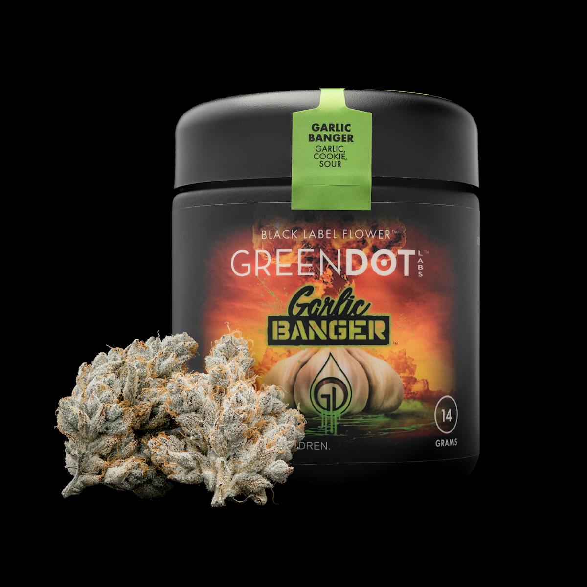 Photo of Green Dot – Pre-Packed – Garlic Banger (H)