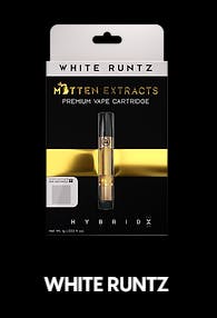 Product: White Runtz | 510 Thread | Mitten Extracts