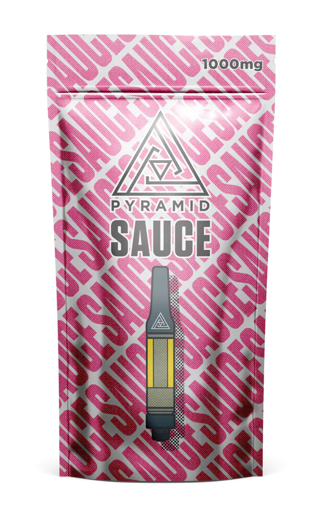 Pyramid Sauce Cartridge Dirt Pie Kush 1g (hybrid, cartridges)