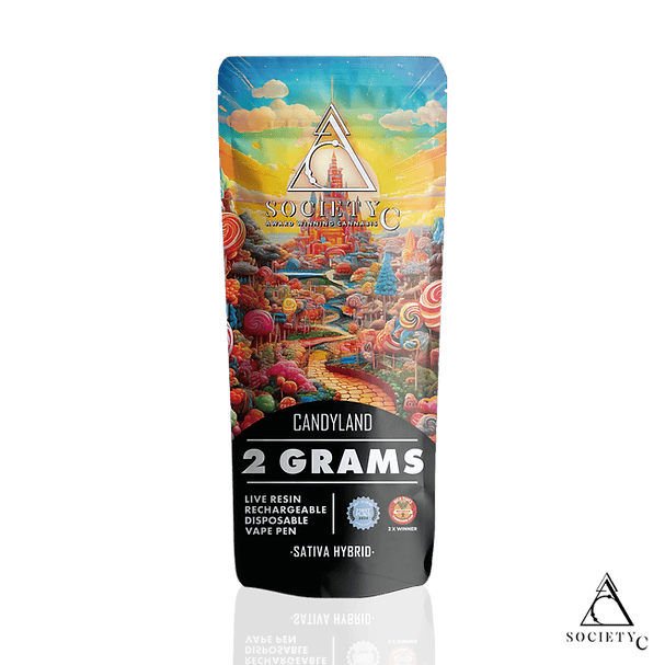 Product: Society C | Live Resin Disposable - 2g - Candyland