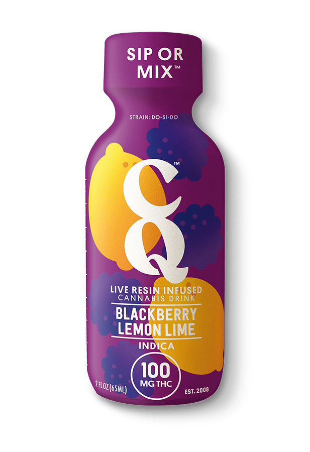 Product CQ - Blackberry Lemon Lime - 2oz shot - 100mg
