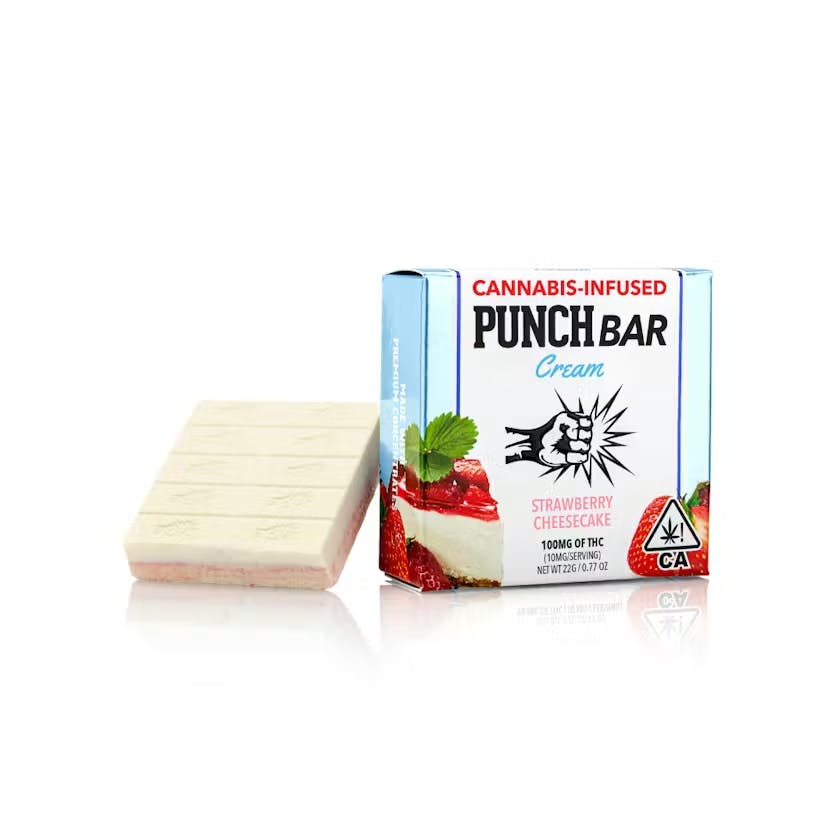 Punch | Strawberry Cheescake | Chocolate Bar | 100mg