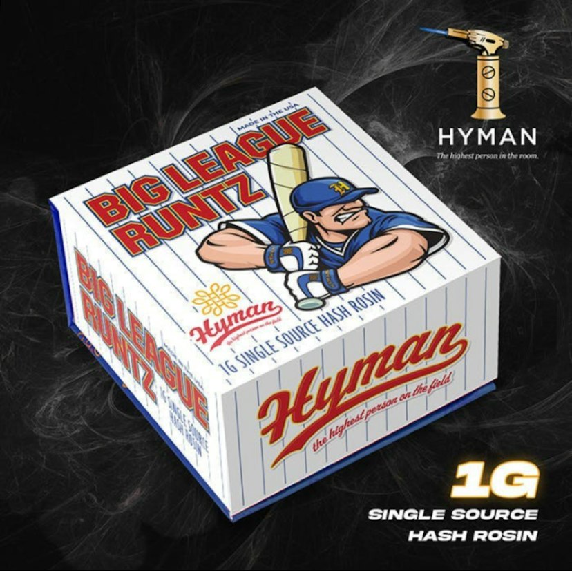 Hyman - Big League Runtz Hash Rosin