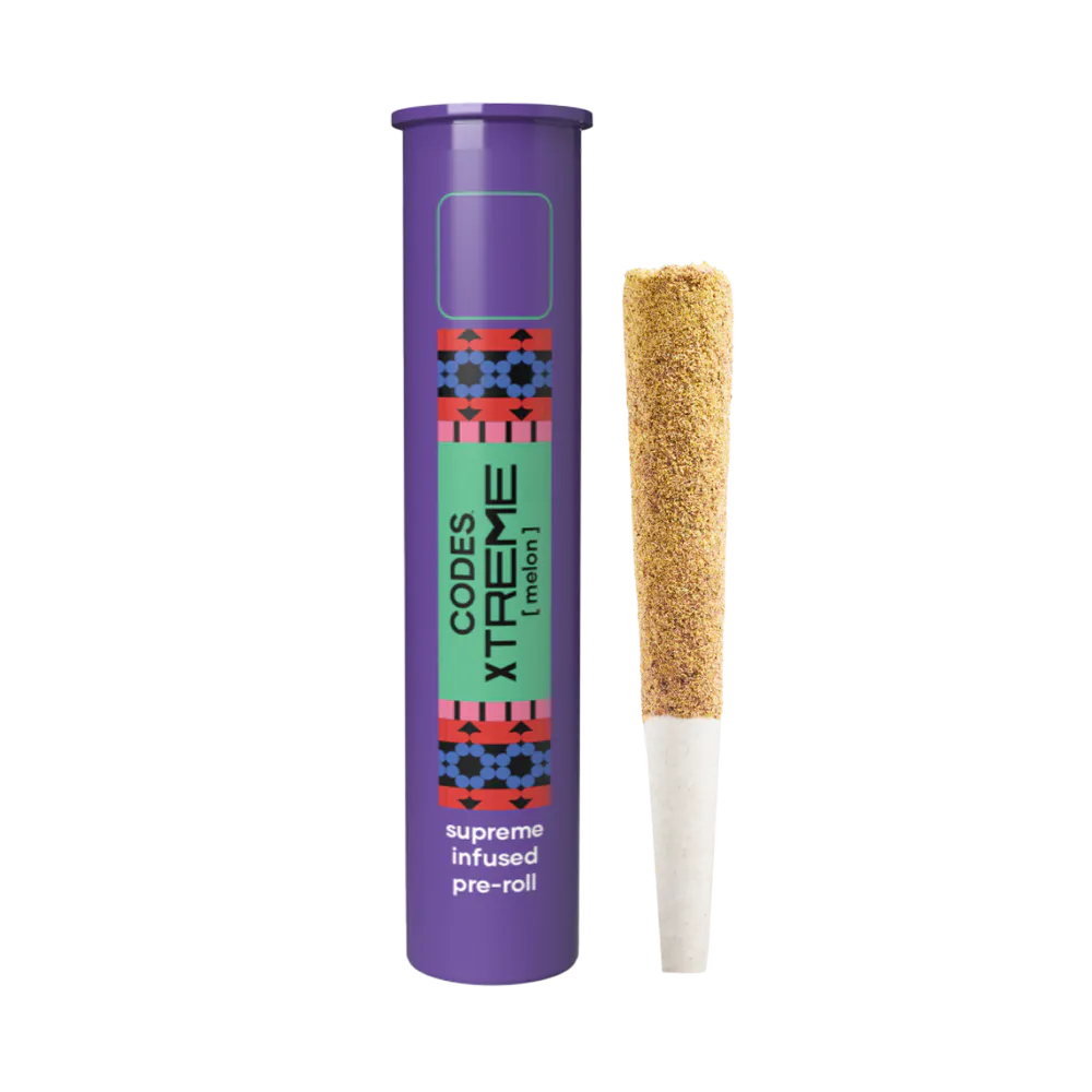 Codes: Infused Pre-Roll | Melon x Apple Fritter | Xtreme J's | The