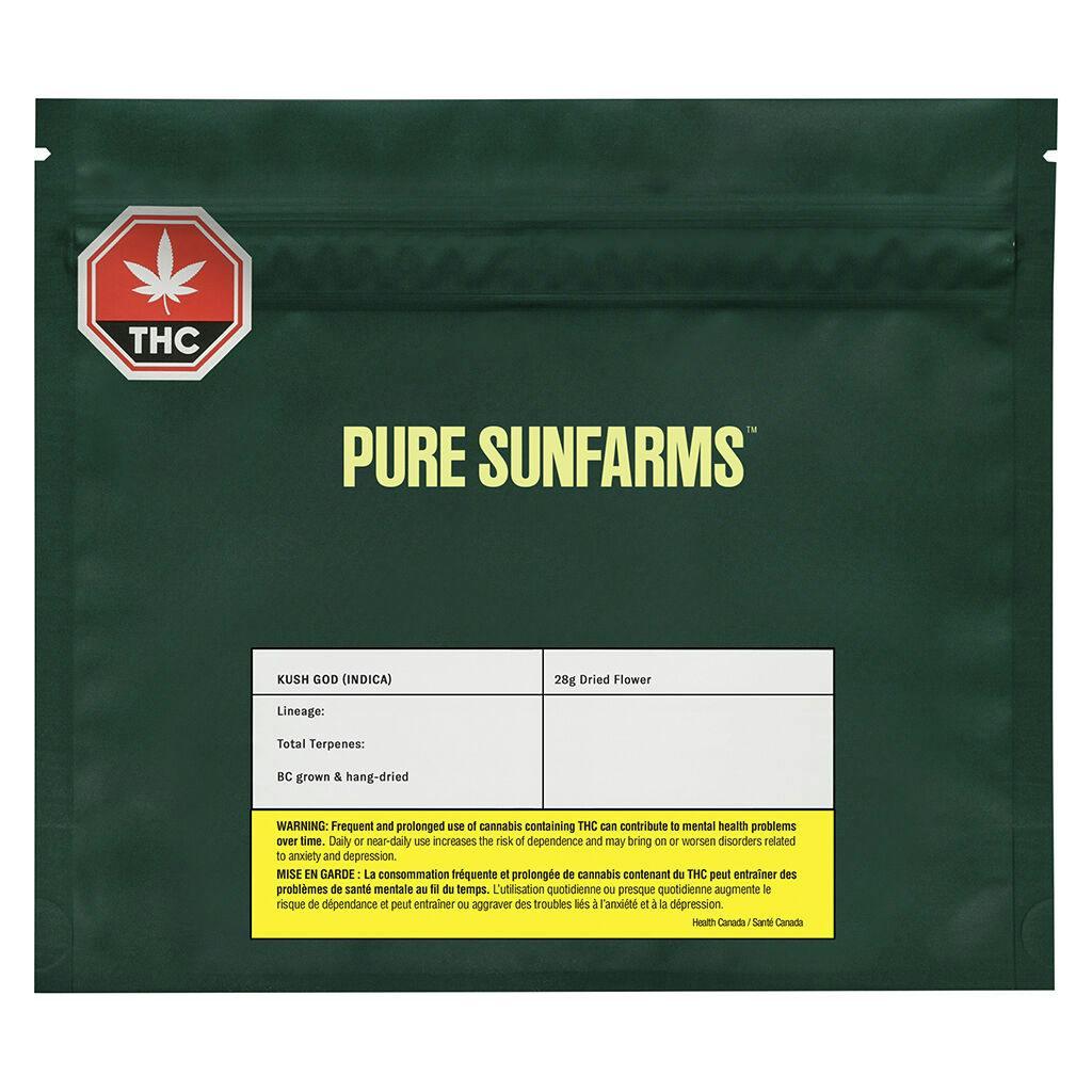 Pure sunfarms - kush god