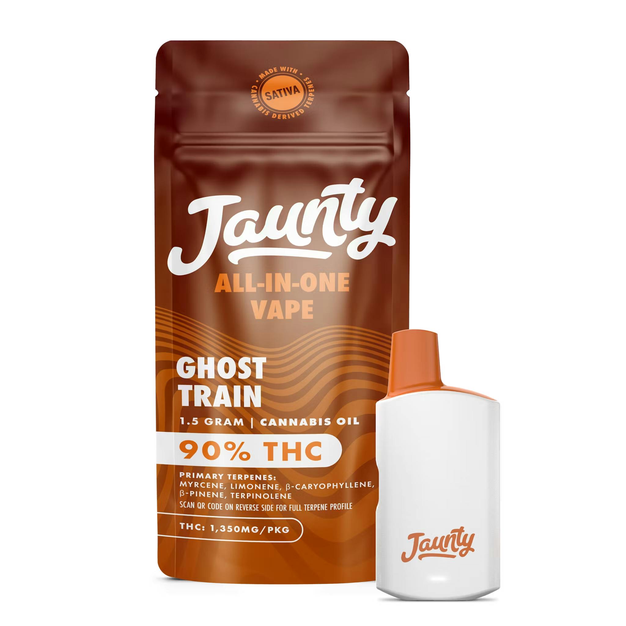 Jaunty Jaunty | Mango Haze AIO Vape, 1.5g - Bronx Joint NY