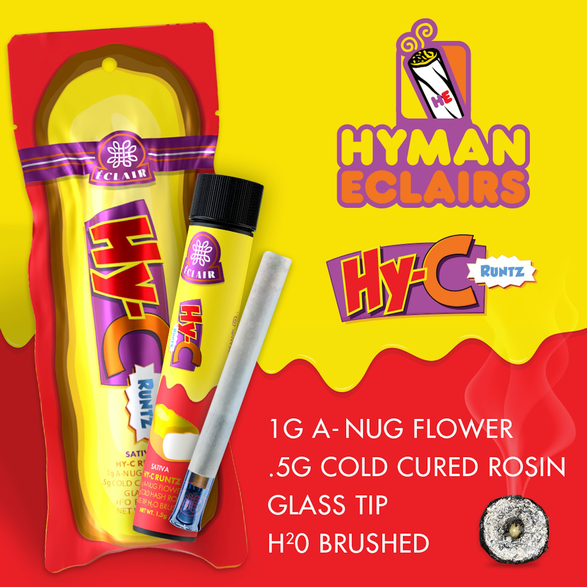 Hyman Eclair - HY-C Runtz Infused Pre-Roll