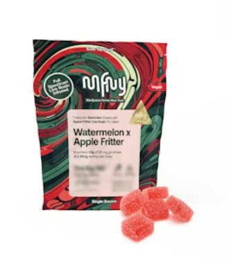 Edibles | MFNY| Live Resin Gummies | Watermelon x Apple Fritter | 100mg | 10ct