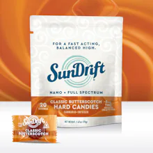 Sundrift - 100mg Hard Candy - Butterscotch
