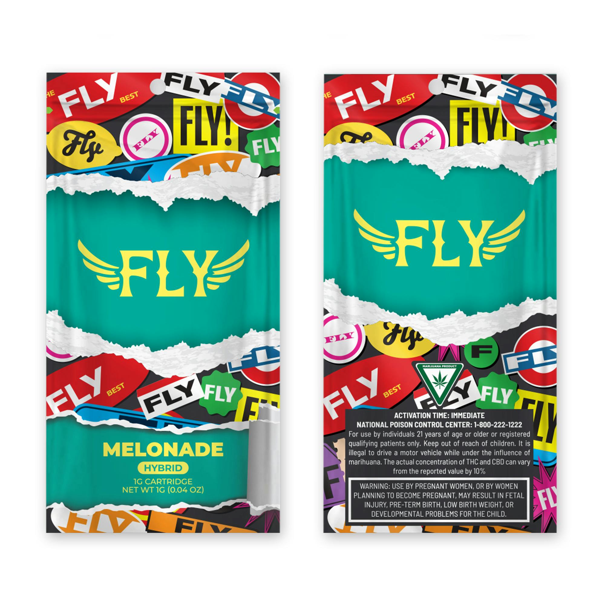 Product: FLY | Vape Cart - 1g - Melonade