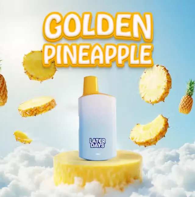 Later Days Disposable Golden Pineapple 2g (sativa, disposables)