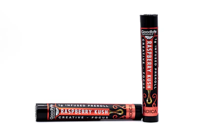 Goodlyfe - 1g Infused Preroll - Raspberry Kush