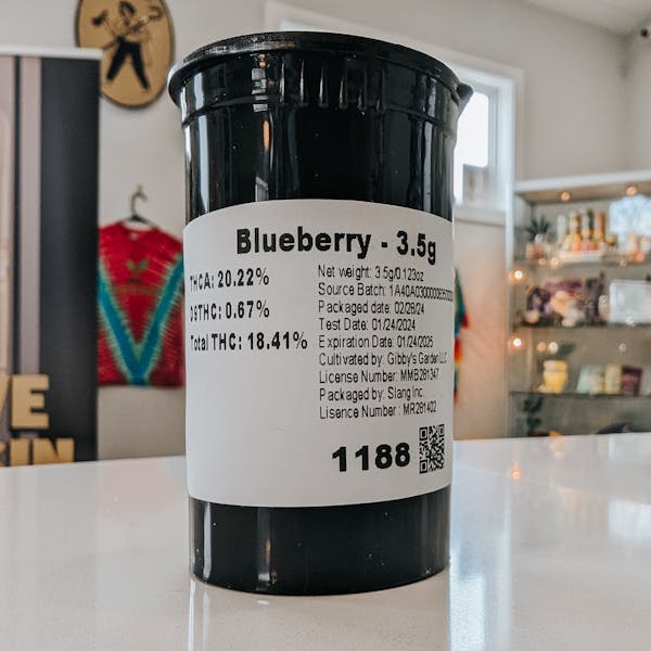 Blueberry (I) - 3.5g - Gibby's Garden