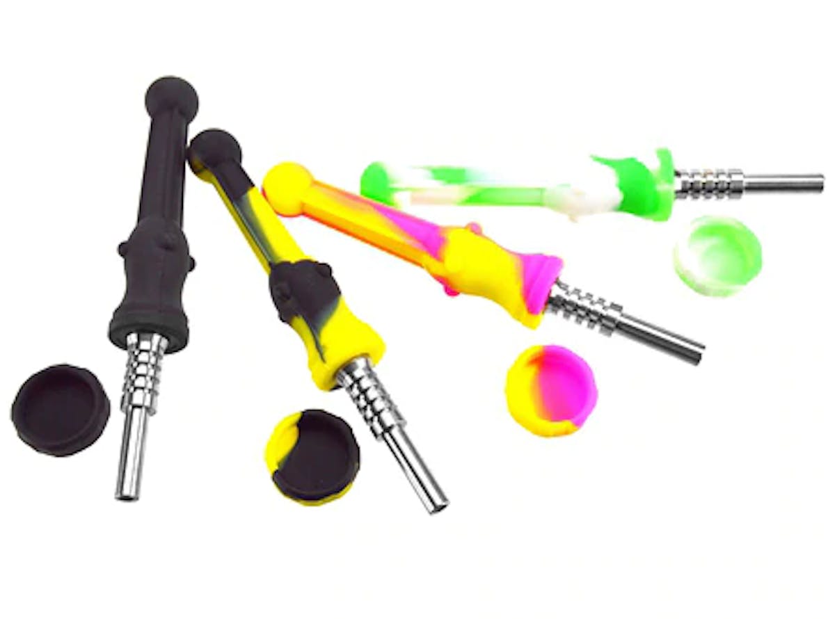 Image of Silicone Honey Straw