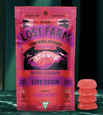Product: Sour Cherry | Live Resin Infused | 200mg | Lost Farms