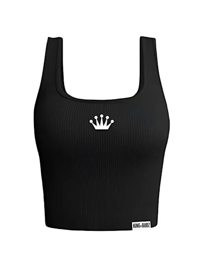 KOB - Crown Tank Top - Black Size M