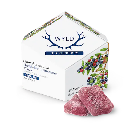 Huckleberry Hybrid Enhanced Gummies-active