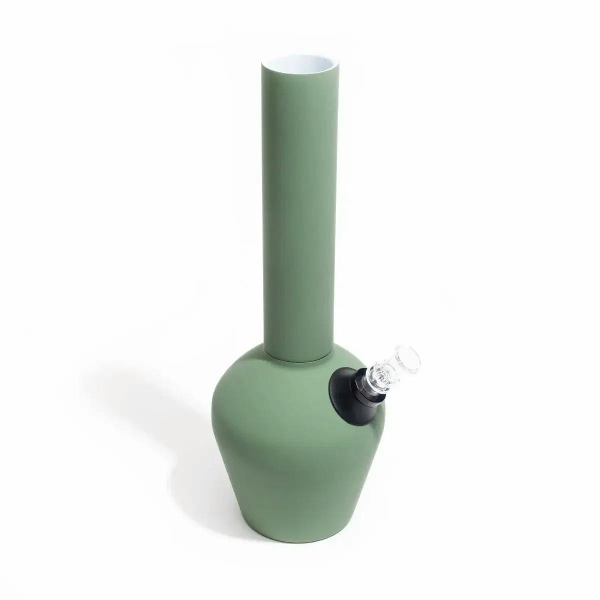 Product Chill Steel Pipes - 13" Double Walled Insulated Steel and Rubber Bong