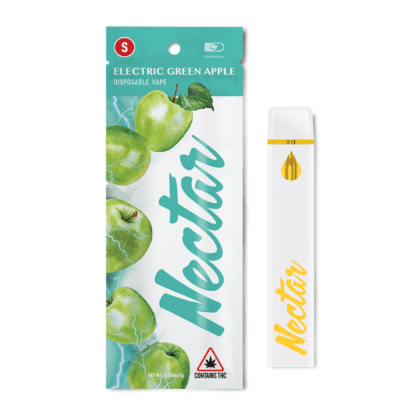 nectar disposable vape Nectar Disposable Vape (1000mg) Ghost Train Haze | Nature's Medicines main image 0