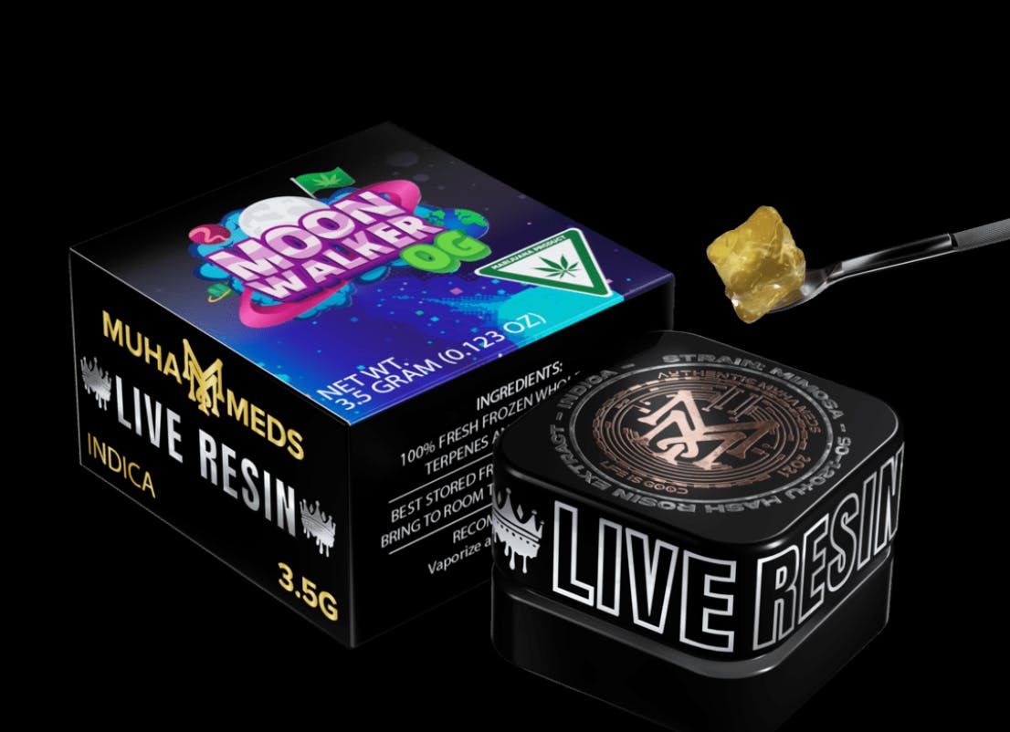 Product: Muha Meds | 3.5G Live Resin - Moon Walker