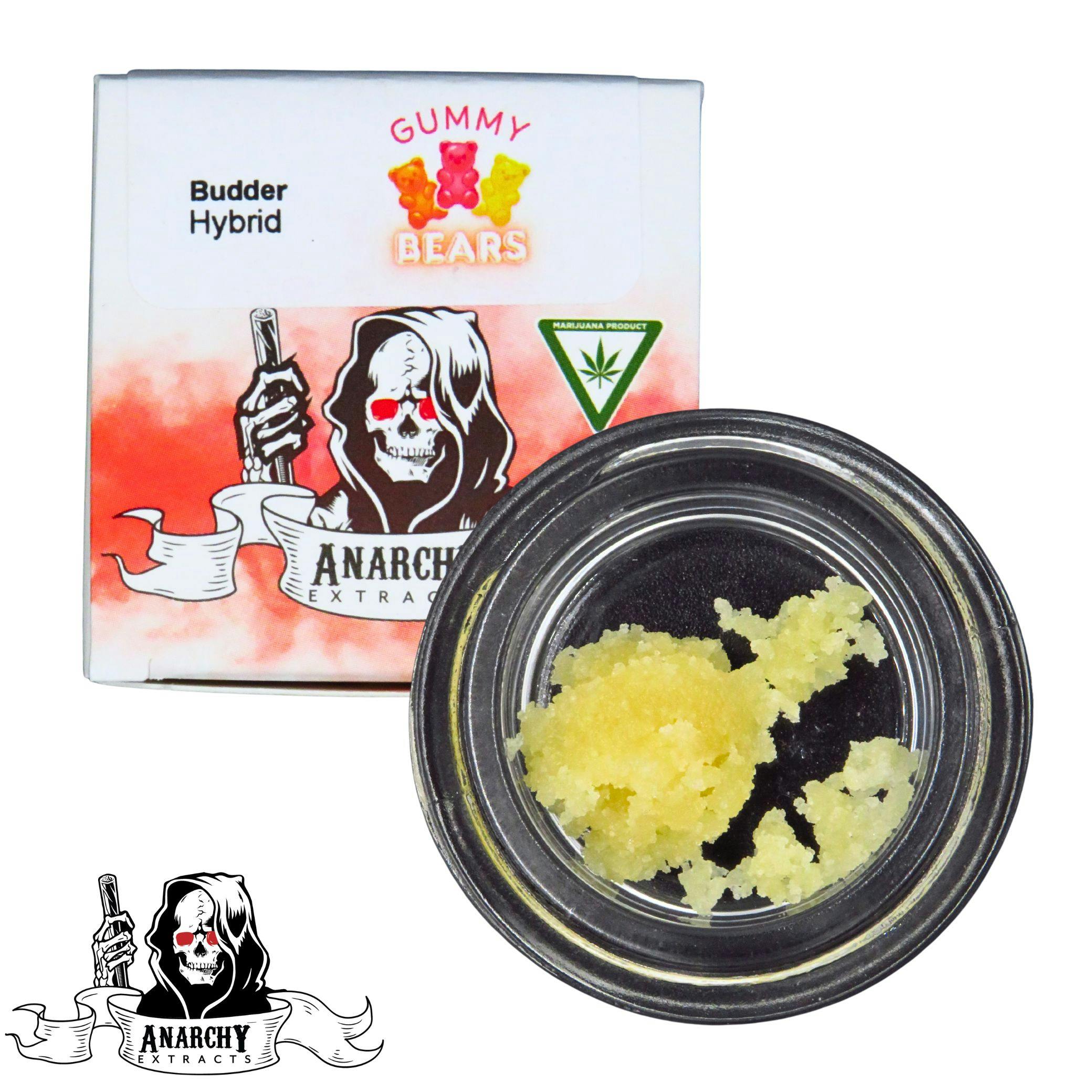 Product: Anarchy | Live Resin Budder - 1g - Gummy Bears