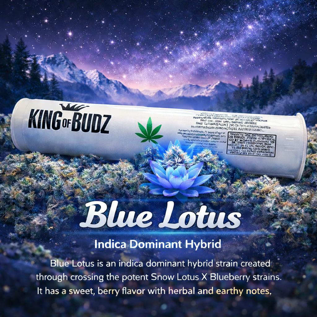 Buy KOB - 1g Preroll - Blue Lotus Pre rolls Cannabis | New Buffalo, Michigan