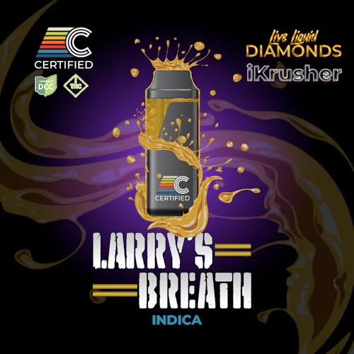 Larrys Breath – LLD iKrusher | 1g Live Resin Disposable-active