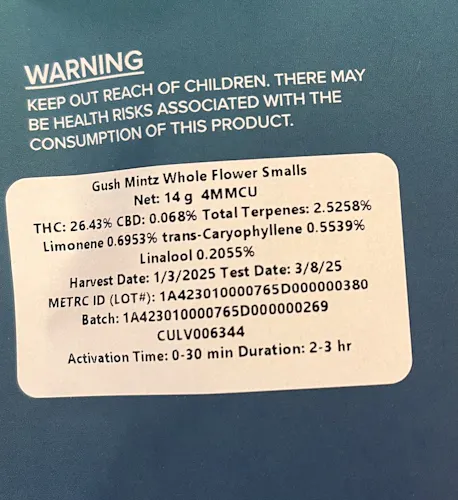GDF – Original Z x Gush Mintz (14g)-1