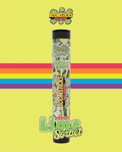 Rollz Boomsticks - 1g THCA Infused Preroll - Lime Sorbet