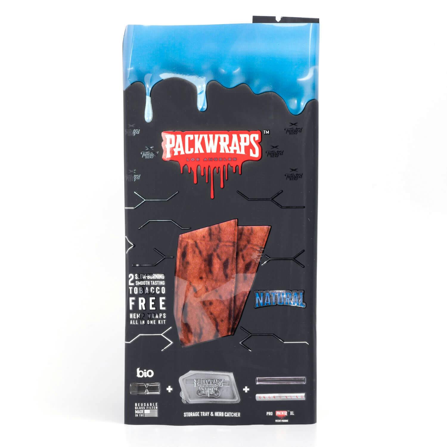 Product: Packwraps | Hemp Wraps | Two Pack pouches | Natural